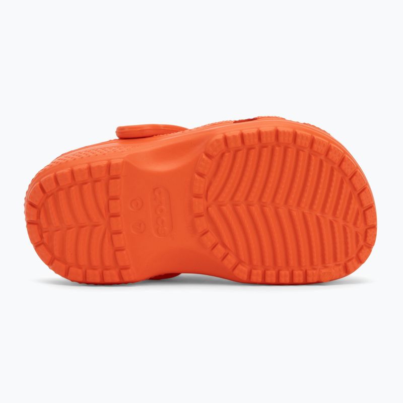 Klapki dziecięce Crocs Classic Clog Kids tangerine 5