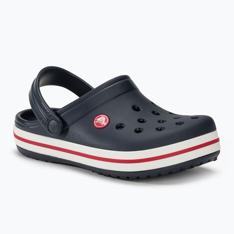Klapki dziecięce Crocs Crocband Clog Kids navy/red