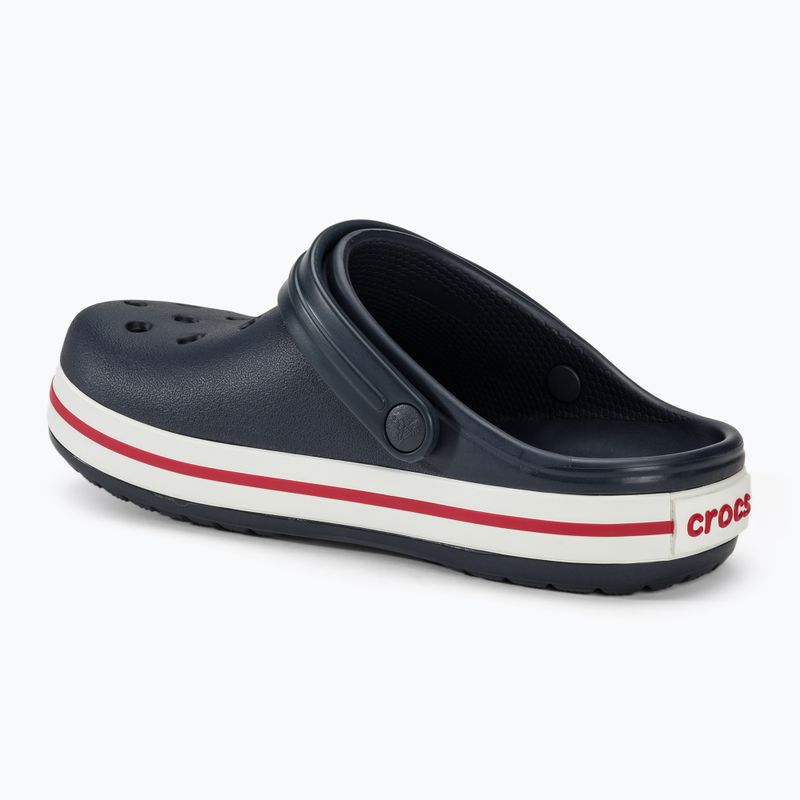 Klapki dziecięce Crocs Crocband Clog Kids navy/red 4