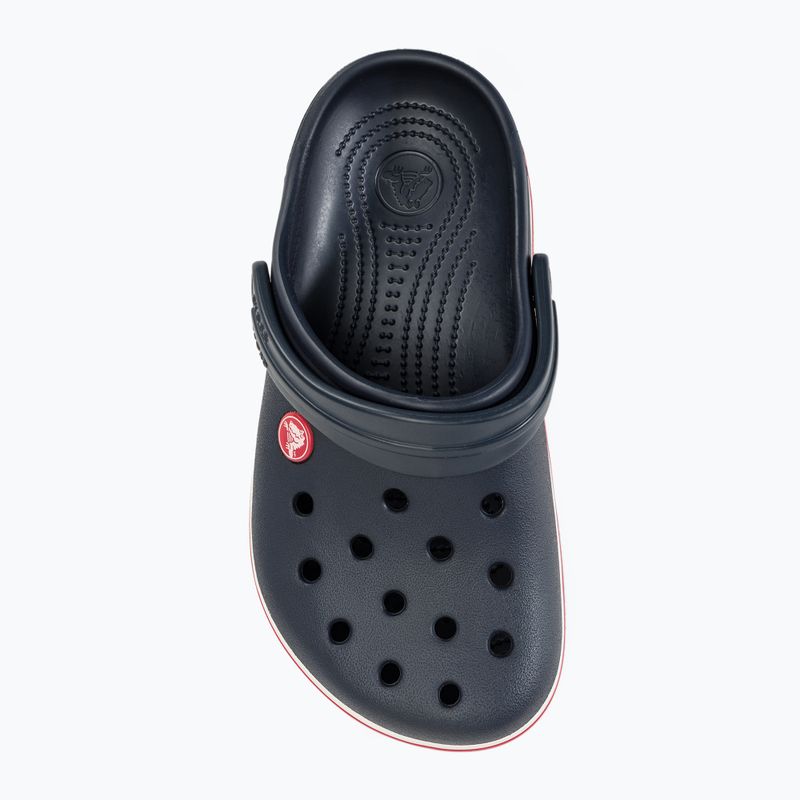 Klapki dziecięce Crocs Crocband Clog Kids navy/red 6
