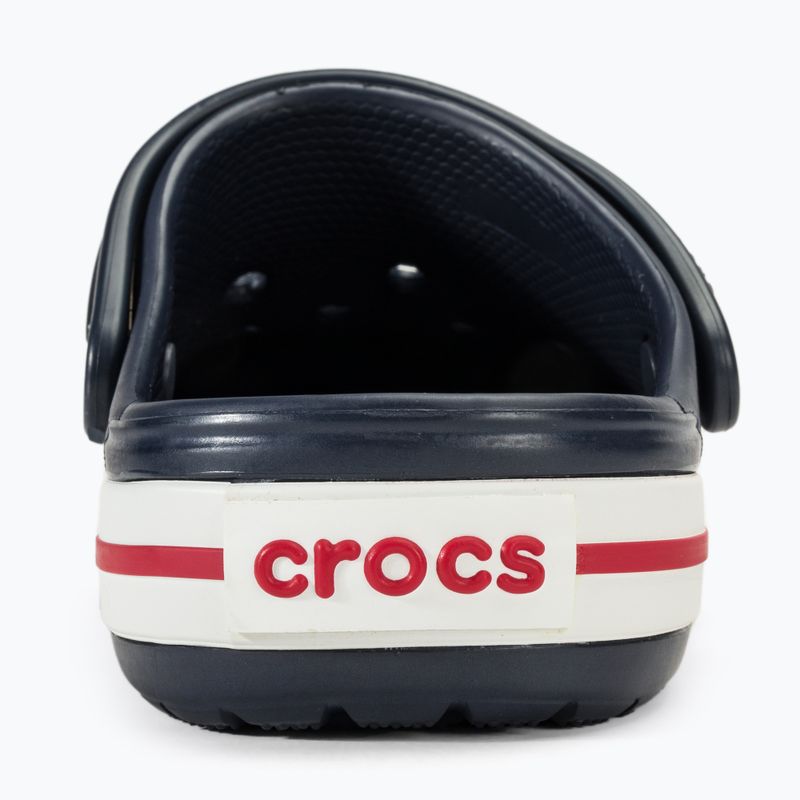 Klapki dziecięce Crocs Crocband Clog Kids navy/red 7