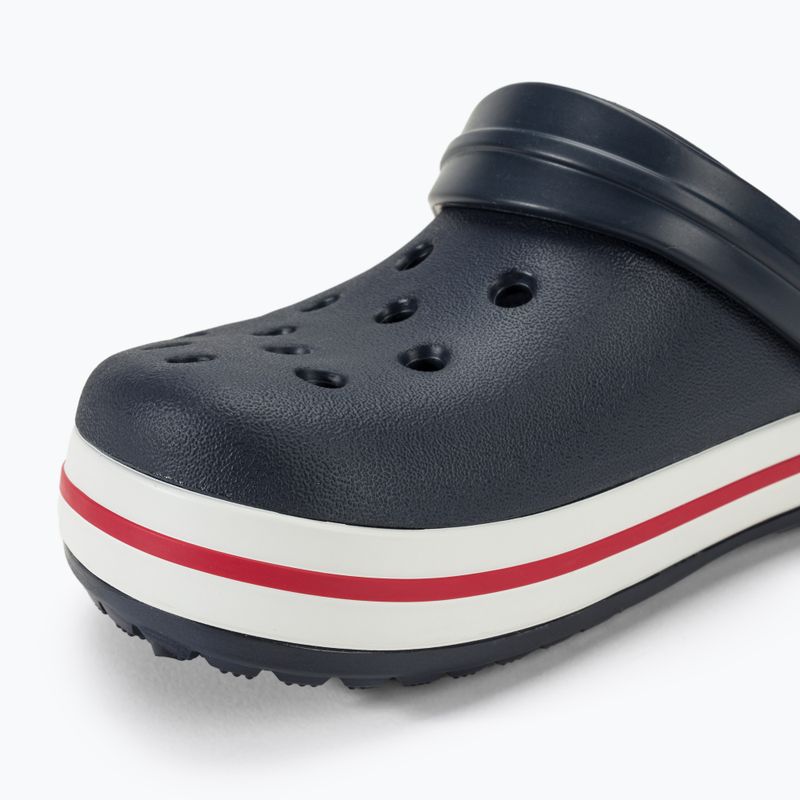 Klapki dziecięce Crocs Crocband Clog Kids navy/red 8