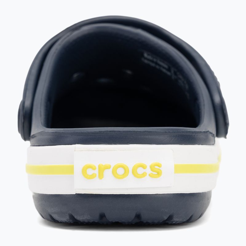 Klapki dziecięce Crocs Crocband Clog Kids navy/citrus 7