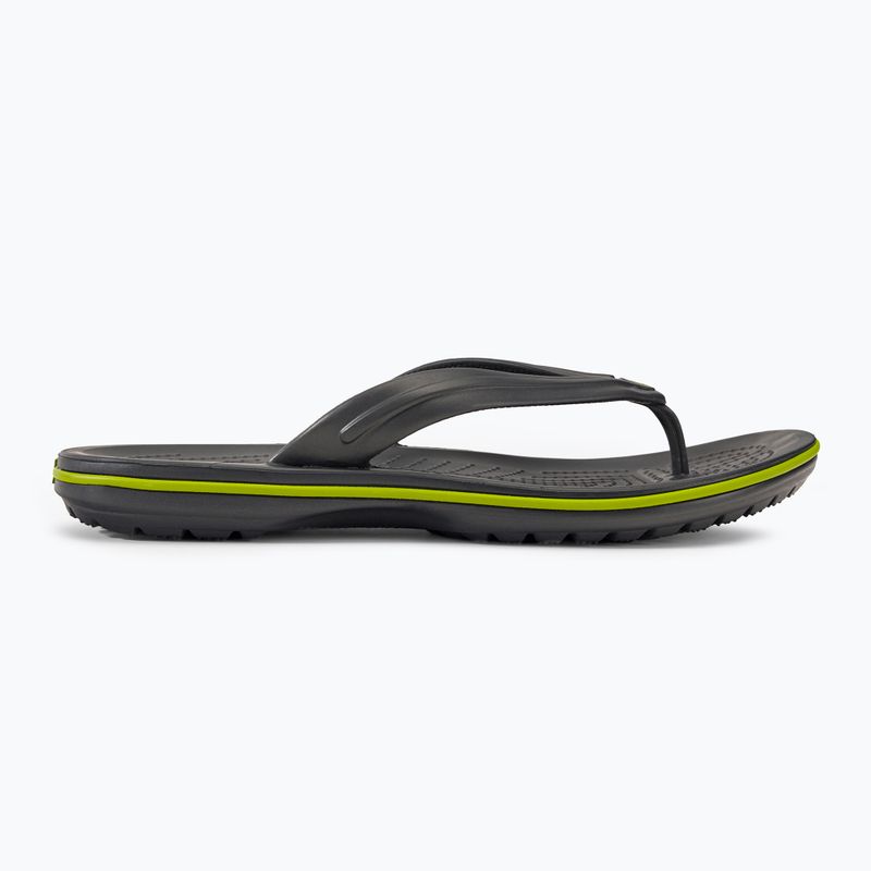 Japonki Crocs Crocband Flip graphite/volt green 2