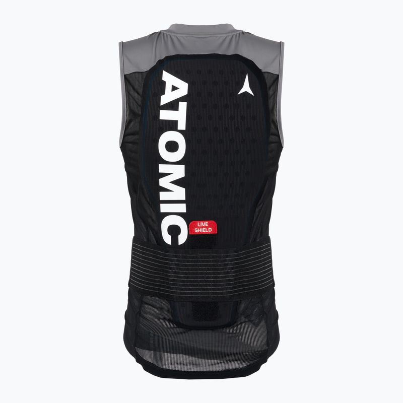 Kamizelka ochronna męska Atomic Live Shield Vest black/grey 2