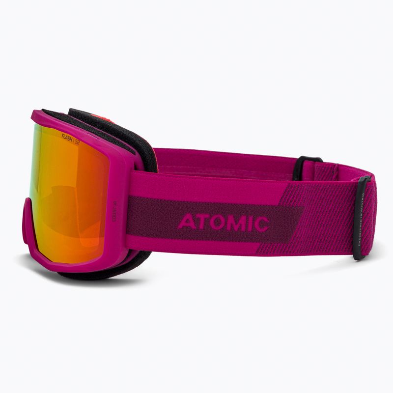 Gogle narciarskie dziecięce Atomic Count JR Cylindrical berry/pink red 4