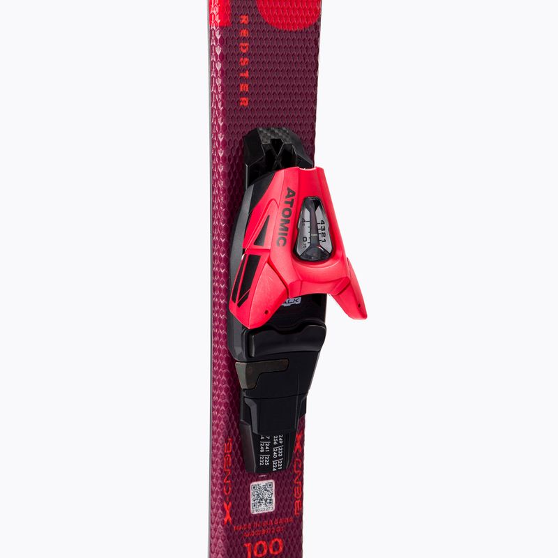 Narty zjazdowe dziecięce Atomic Redster J2 + wiązania C5 GW red/black 7