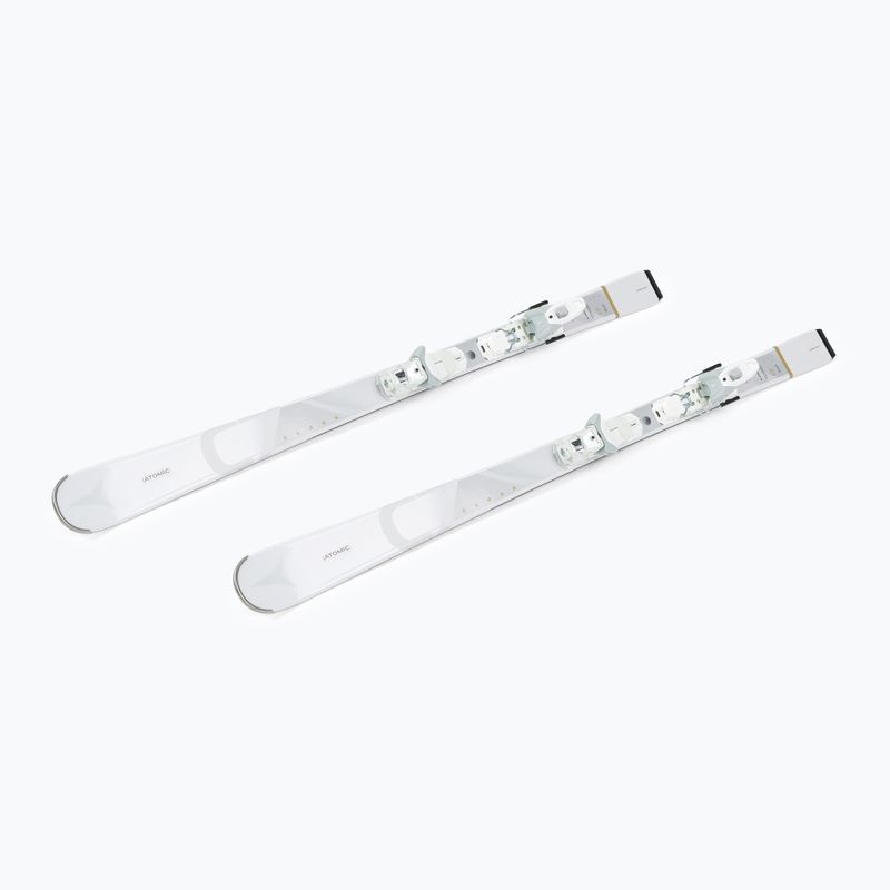Narty zjazdowe damskie Atomic Cloud C7 + wiązania M10 GW white 4