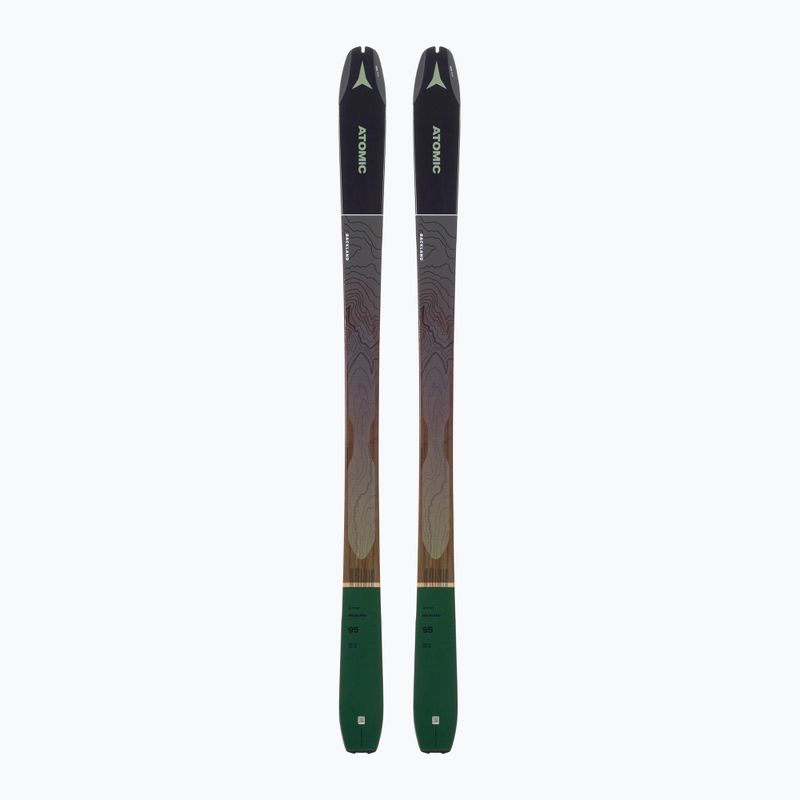 Zestaw skiturowy Atomic Backland 95 black/green