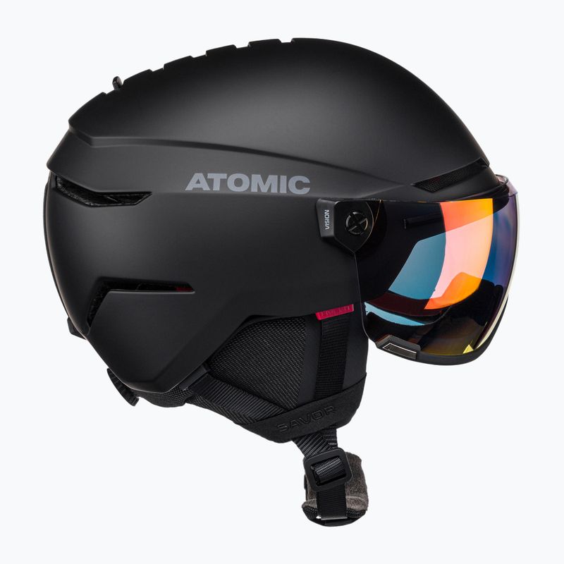 Kask narciarski Atomic Savor Visor Photo black/red photo 4