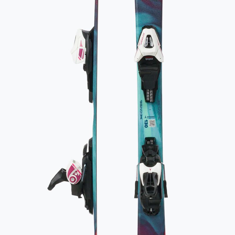 Narty zjazdowe dziecięce Atomic Maven Girl + wiązania C5 GW multicolor 5