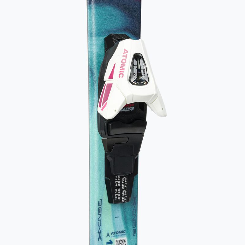 Narty zjazdowe dziecięce Atomic Maven Girl + wiązania C5 GW multicolor 6