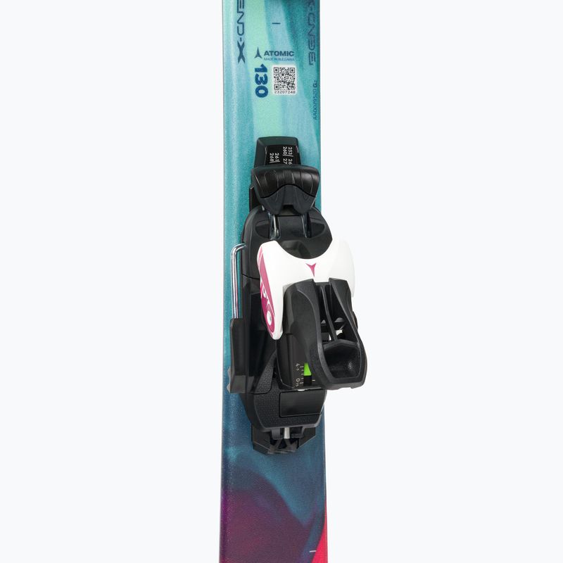 Narty zjazdowe dziecięce Atomic Maven Girl + wiązania C5 GW multicolor 7