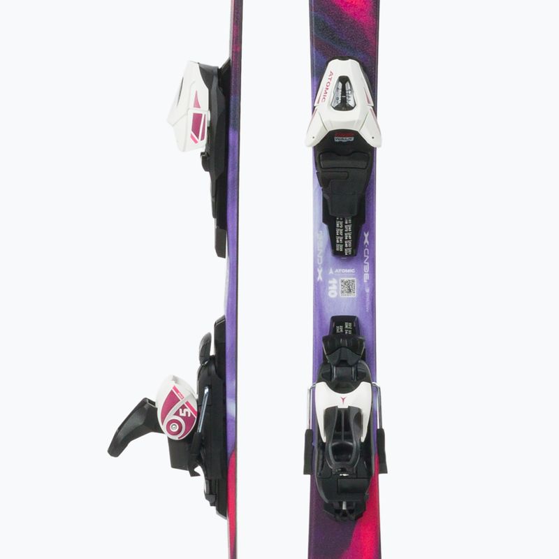 Narty zjazdowe dziecięce Atomic Maven Girl + wiązania C5 GW multicolor/blue 5