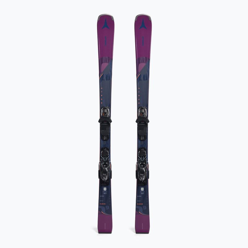 Narty zjazdowe damskie Atomic Cloud Q9 + wiązania M10 GW black/berry