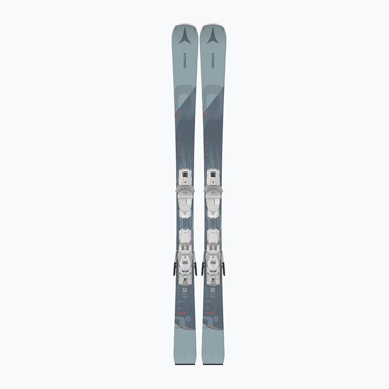 Narty zjazdowe damskie Atomic Cloud Q8 + wiązania M10 GW khaki/grey 10
