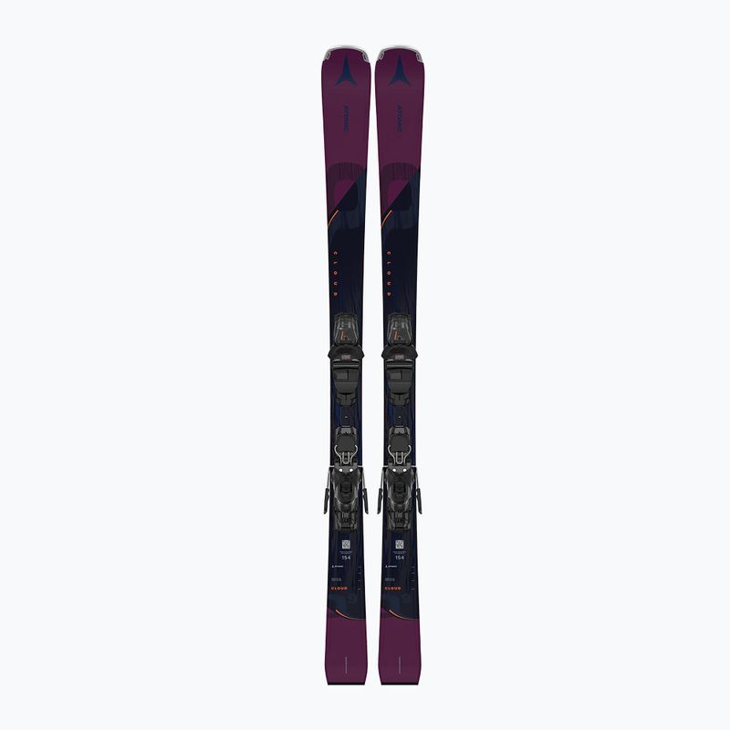 Narty zjazdowe damskie Atomic Cloud Q9 + wiązania M10 GW black/berry 10