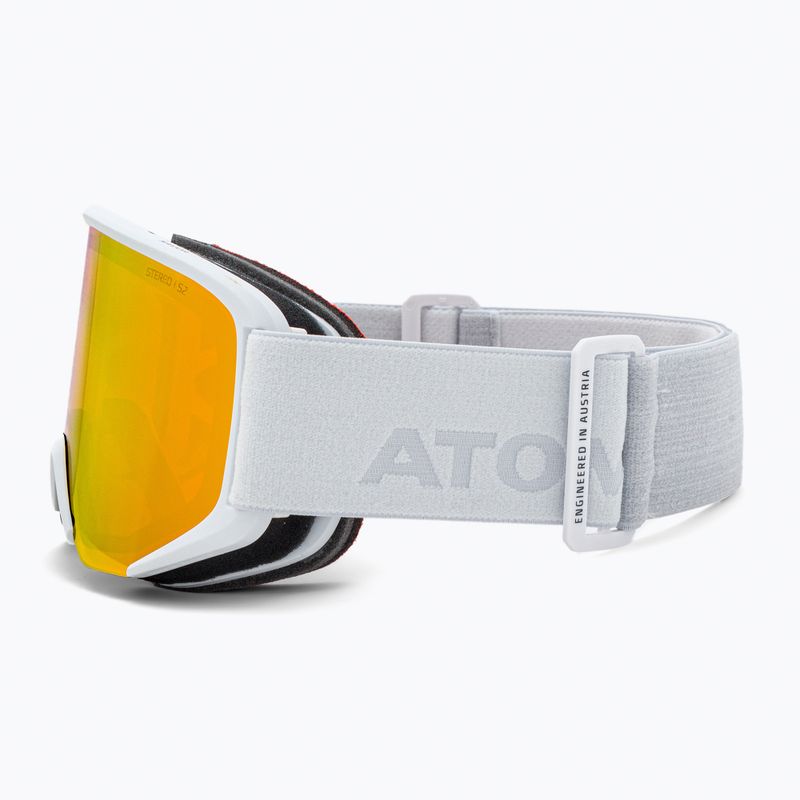Gogle narciarskie Atomic Savor Stereo light grey/red stereo 4