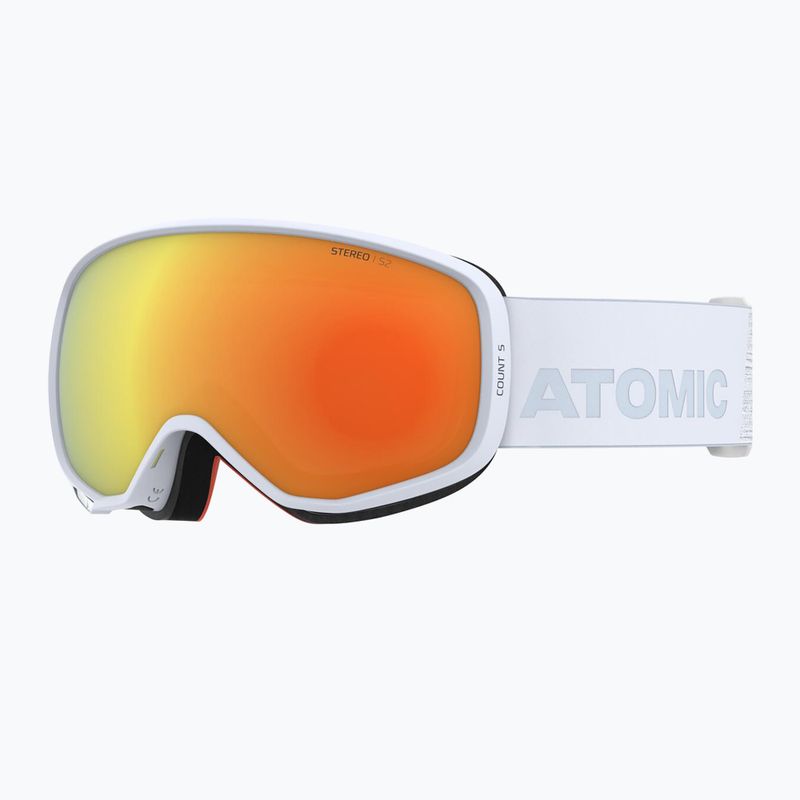Gogle narciarskie Atomic Count S Stereo light grey/red stereo 6