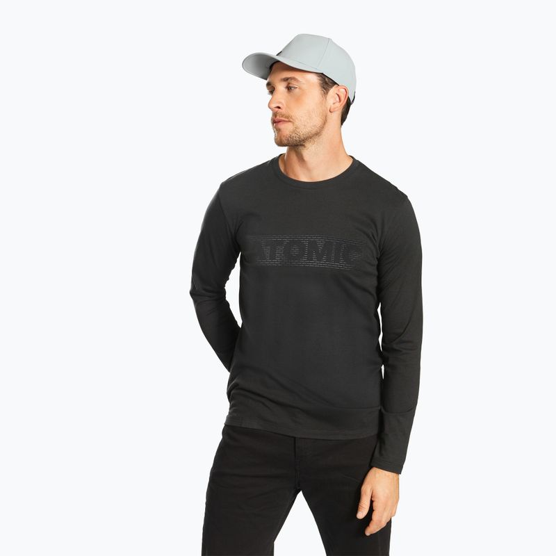 Longsleeve Atomic Alps black