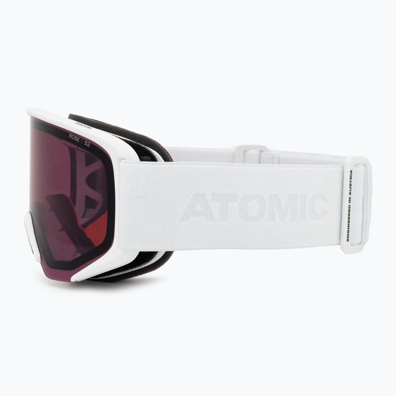 Gogle narciarskie Atomic Savor M 2024 white/rose 4