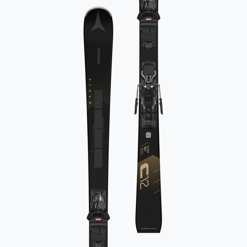 Narty zjazdowe damskie Atomic Cloud C12 Revoshock C + wiązania M10 GW black 10