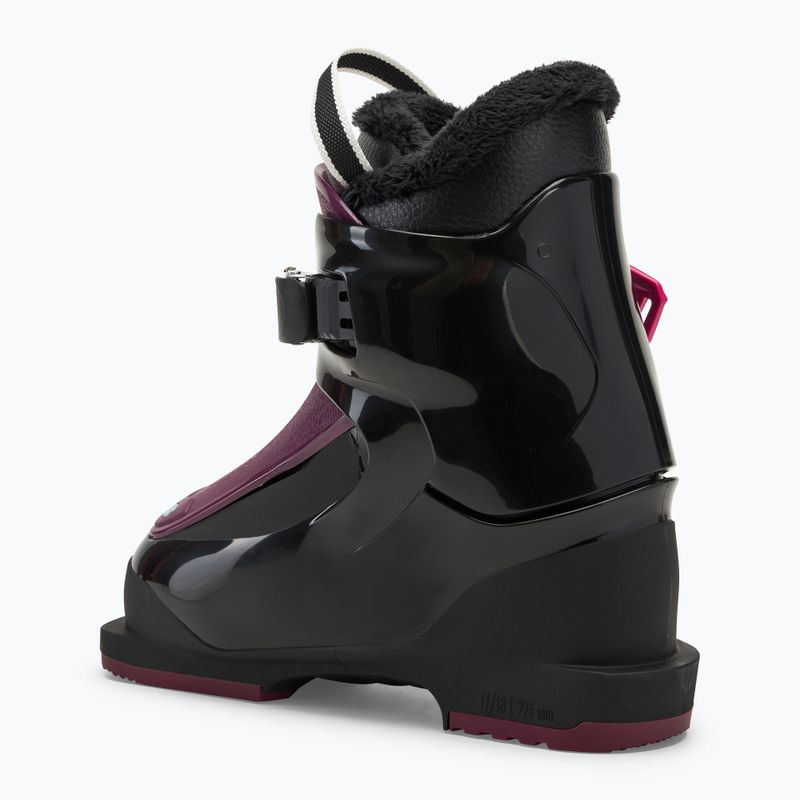 Buty narciarskie dziecięce Atomic Hawx Kids 1 black/violet/pink 2