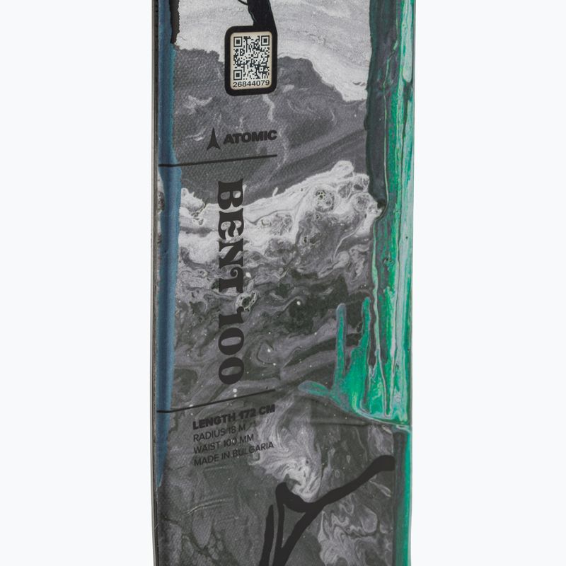Narty zjazdowe Atomic Bent 100 blue/grey 5