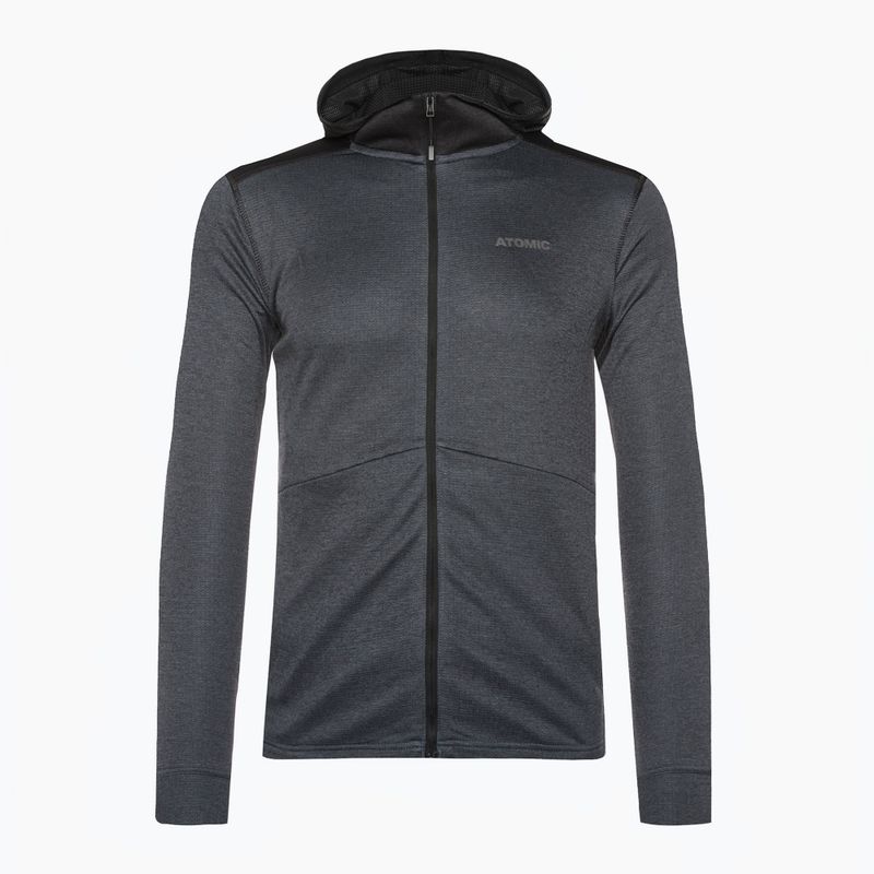 Bluza męska Atomic Alps FZ Hoodie grey/black