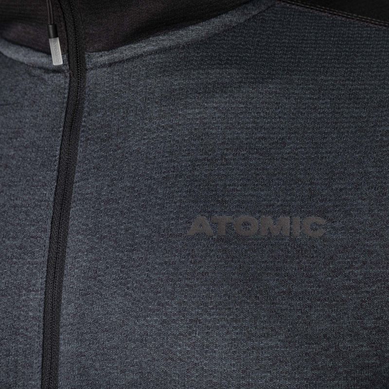 Bluza męska Atomic Alps FZ Hoodie grey/black 3
