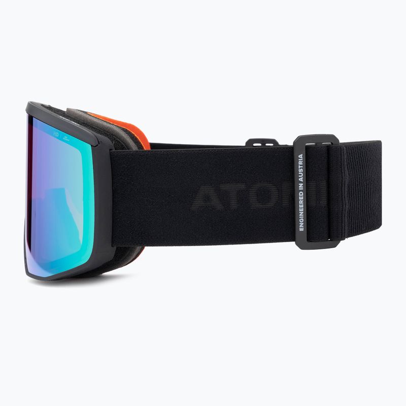 Gogle narciarskie Atomic Four Pro HD all black/green/yellow blue 5