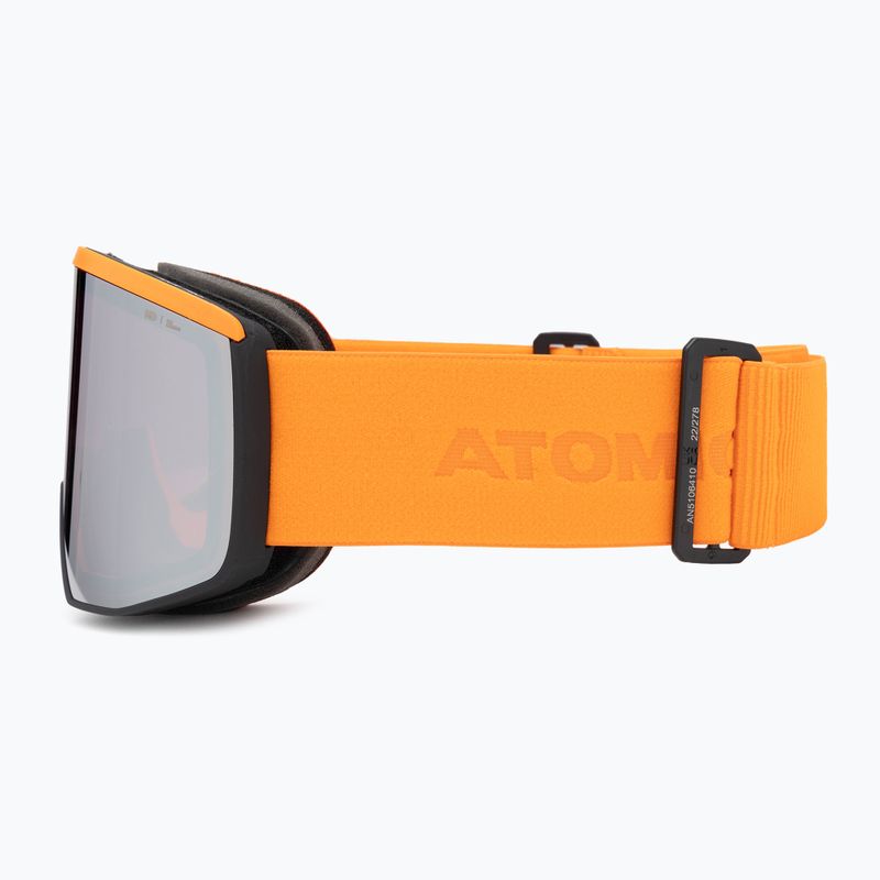 Gogle narciarskie Atomic Four Pro HD orange/silver/yellow blue 5