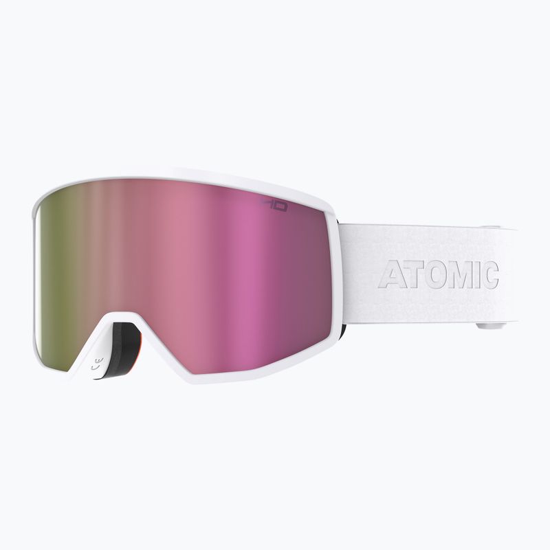 Gogle narciarskie Atomic Four HD white/pink copper hd 2