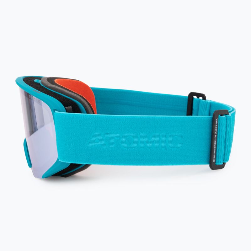 Gogle narciarskie Atomic Savor Stereo teal blue/silver stereo 4