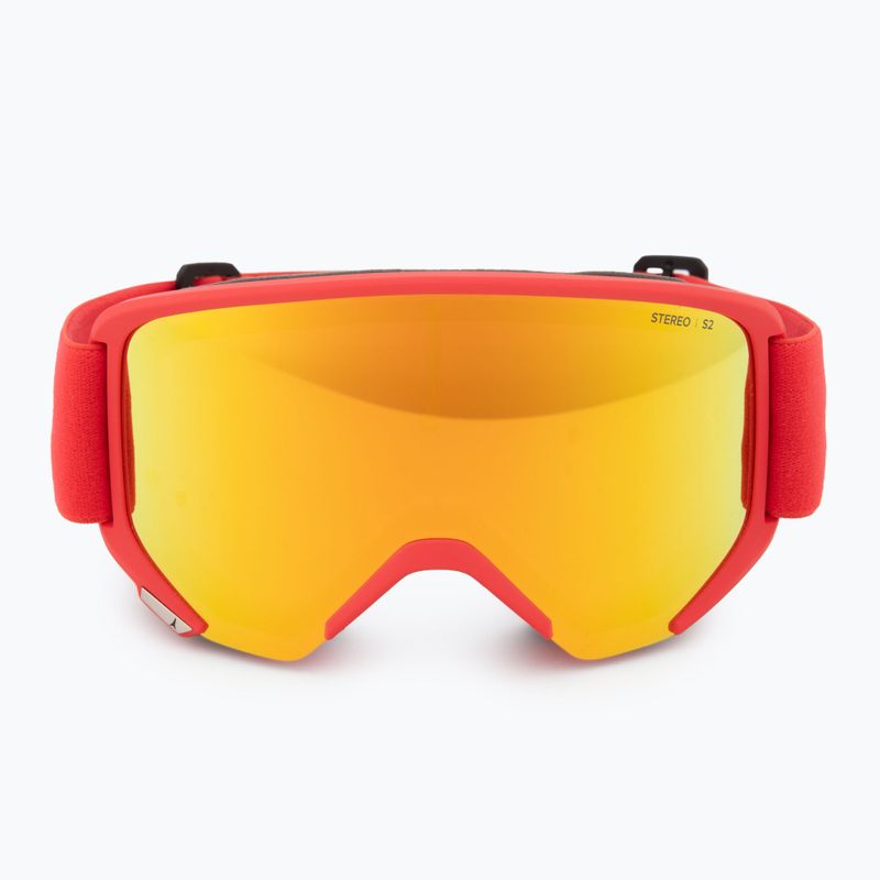 Gogle narciarskie Atomic Savor M Stereo red/yellow stereo 3
