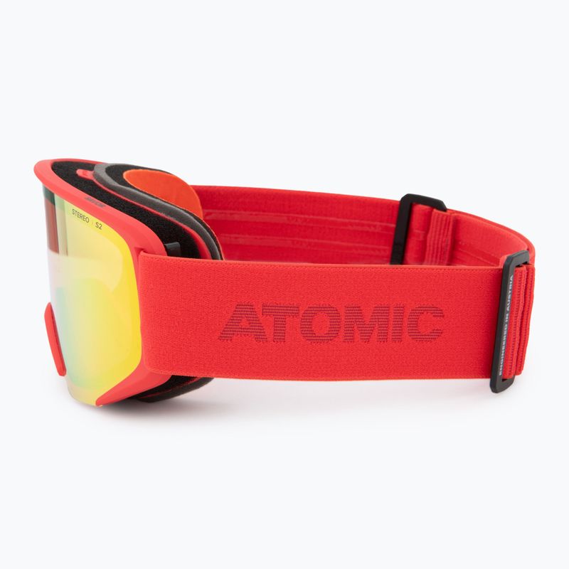 Gogle narciarskie Atomic Savor M Stereo red/yellow stereo 4