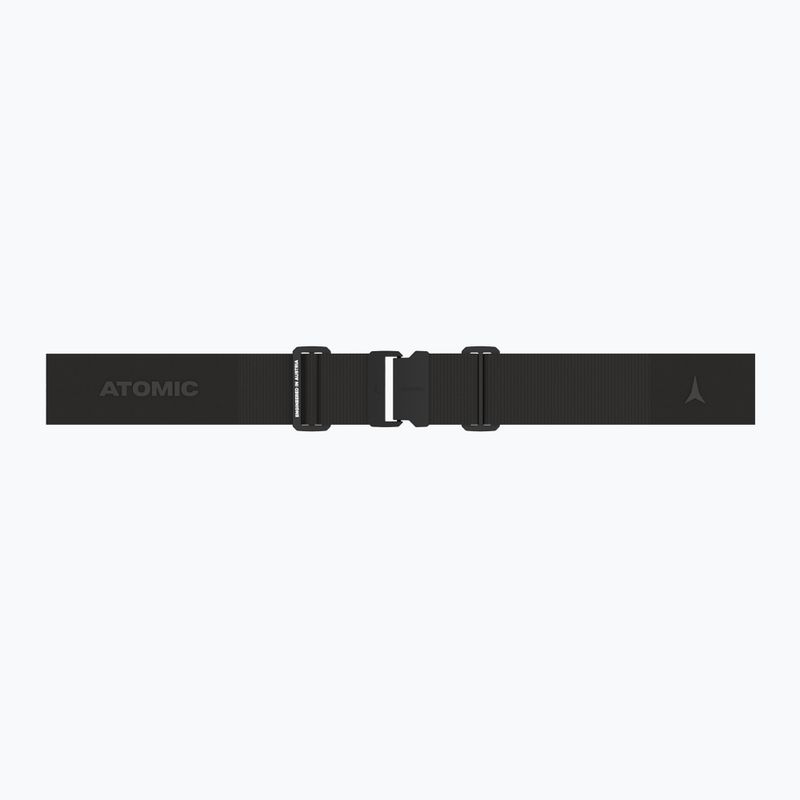 Gogle narciarskie Atomic Four Pro HD Photo all black/green gold 3