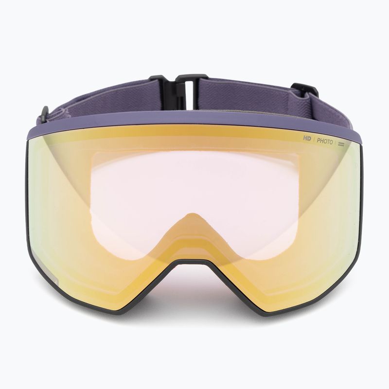 Gogle narciarskie Atomic Four Pro HD Photo dark purple/amber gold/clear 3