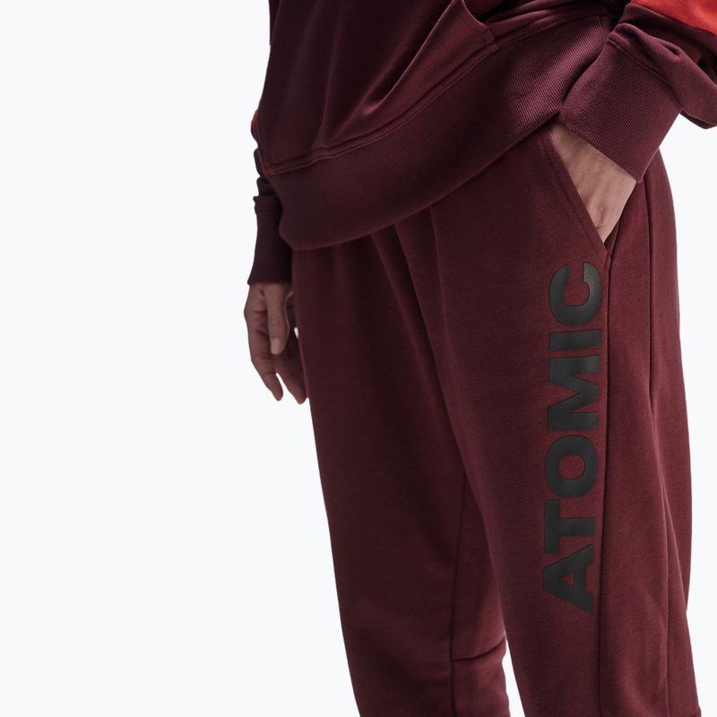 Spodnie Atomic RS Sweat maroon 3