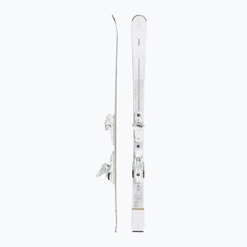 Narty zjazdowe damskie Atomic Cloud C11 + wiązania M 10 GW white 2