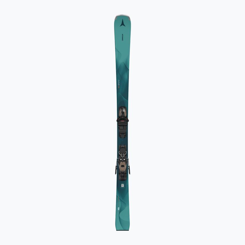 Narty zjazdowe damskie Atomic Cloud Q8 + wiązania M10 GW petrol 3