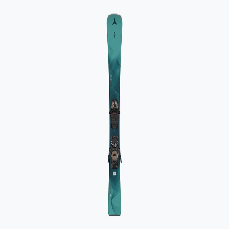 Narty zjazdowe damskie Atomic Cloud Q8 + wiązania M10 GW petrol 4