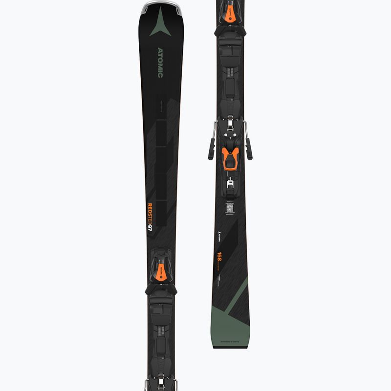 Narty zjazdowe Atomic Redster Q7 Revoshock C + wiązania M12 GW black/green 8
