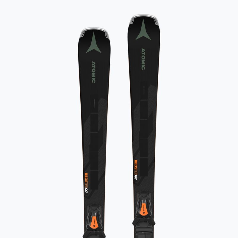 Narty zjazdowe Atomic Redster Q7 Revoshock C + wiązania M12 GW black/green 9