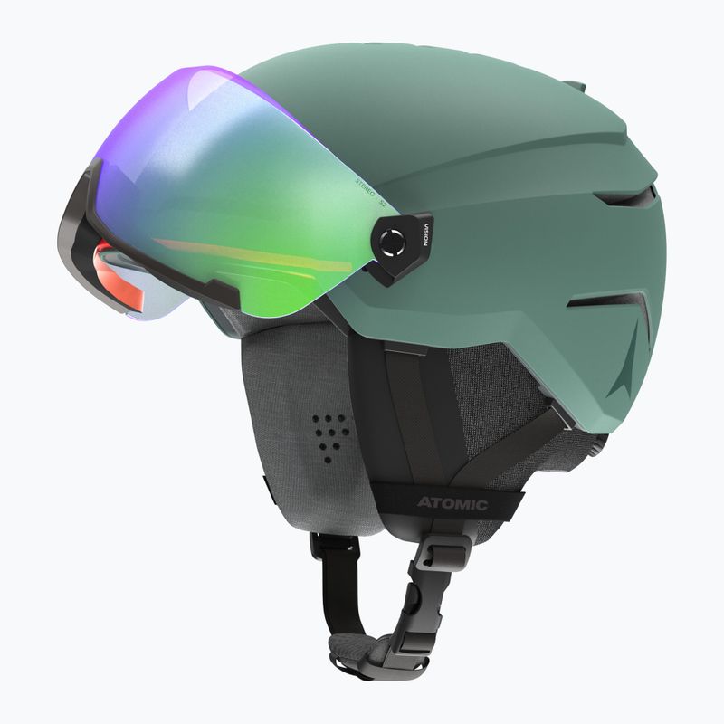 Kask narciarski Atomic Savor Visor Stereo green/green stereo 3