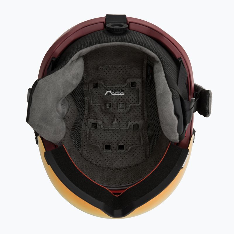 Kask narciarski Atomic Savor Visor Stereo maroon/red stereo 5