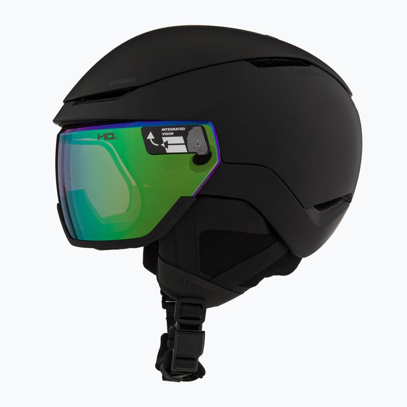 Kask narciarski Atomic Revent GT Amid Visor HD black/green hd 3
