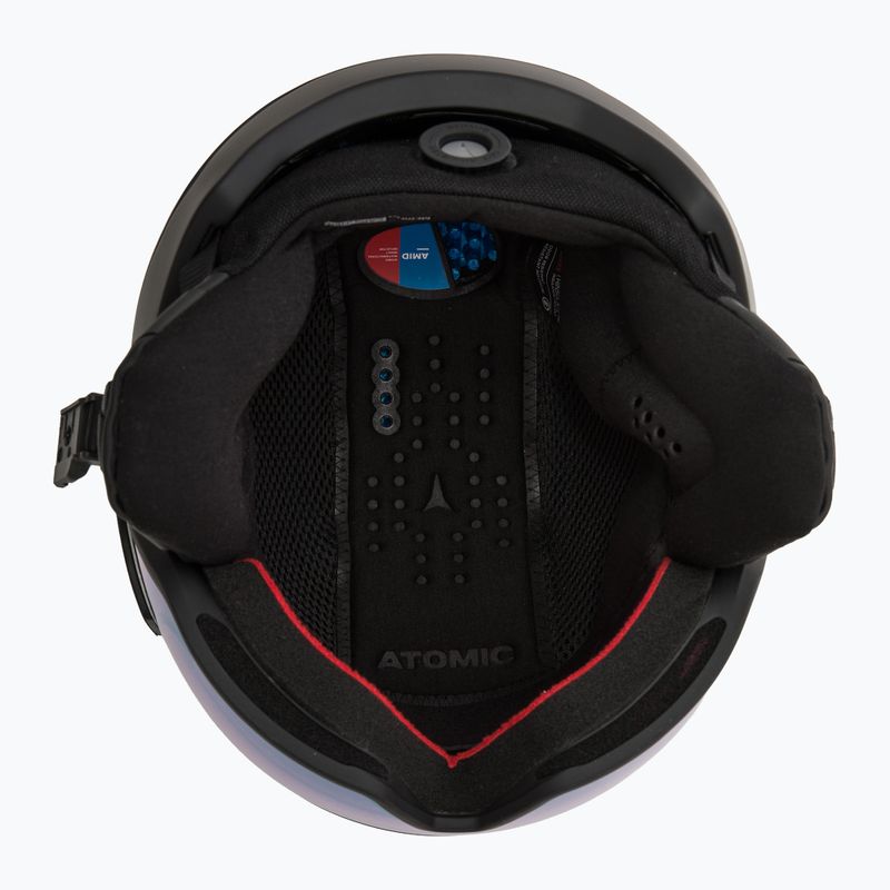 Kask narciarski Atomic Revent GT Amid Visor HD black/green hd 6