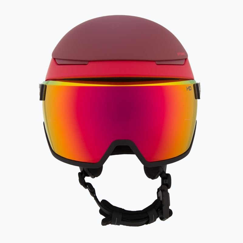 Kask narciarski Atomic Revent GT Amid Visor HD red/red hd 2