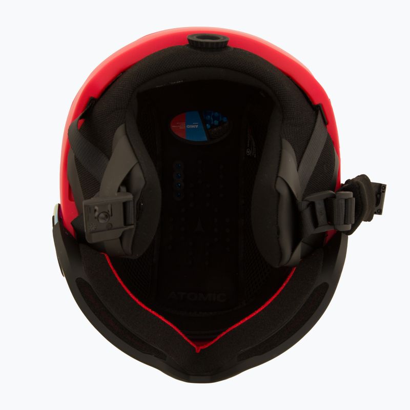 Kask narciarski Atomic Revent GT Amid Visor HD red/red hd 5